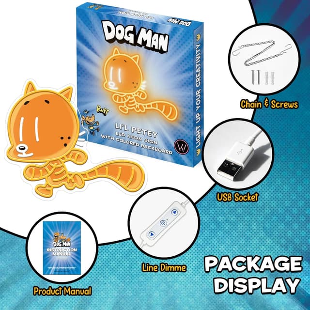 Thumbnail 5 de Cat Kid UV Painted LED Neon Light 15x12.8" 🖼