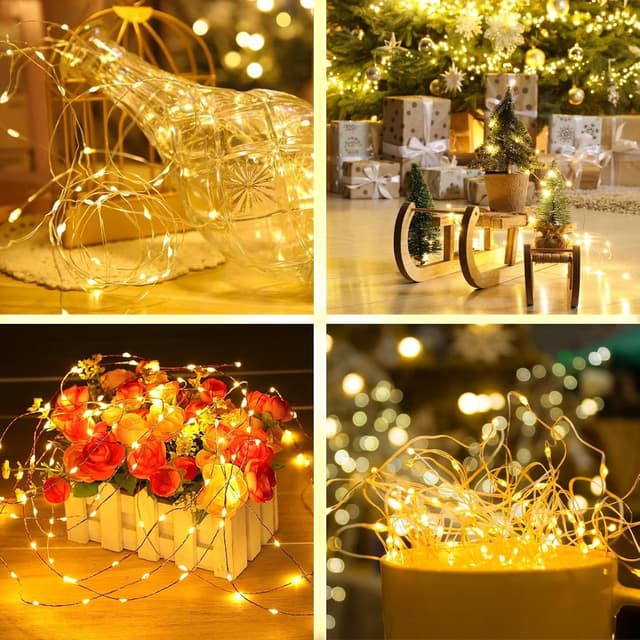 Thumbnail 4 de litogo solar fairy lights 80ft