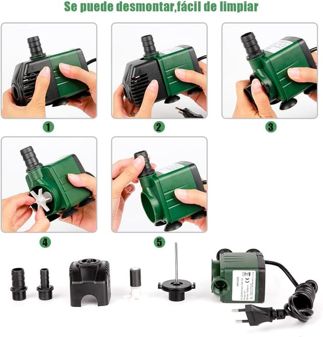 Thumbnail 4 de Homvik Bomba de Agua Sumergible 1500L/H 25W