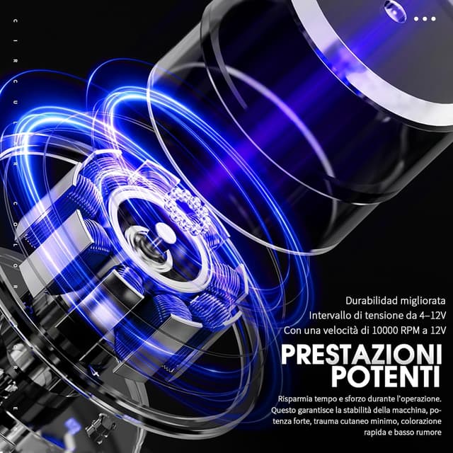 Thumbnail 1 de MAST TATTOO Flip3 Kit macchina tatuaggi 7 lunghezze