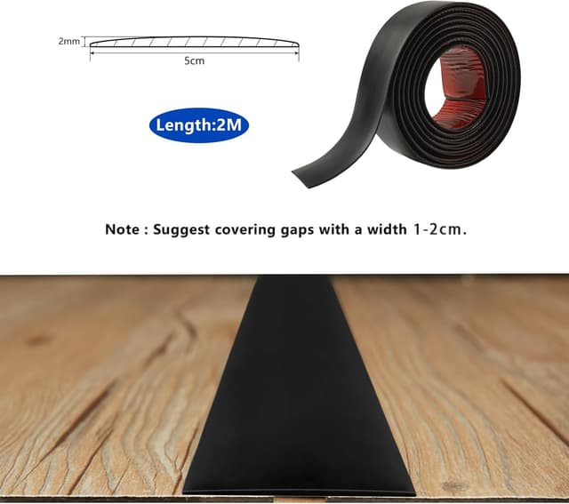 Thumbnail 1 de Bande de transition PVC 2 mm, 2 m, 5 cm de large đĄ