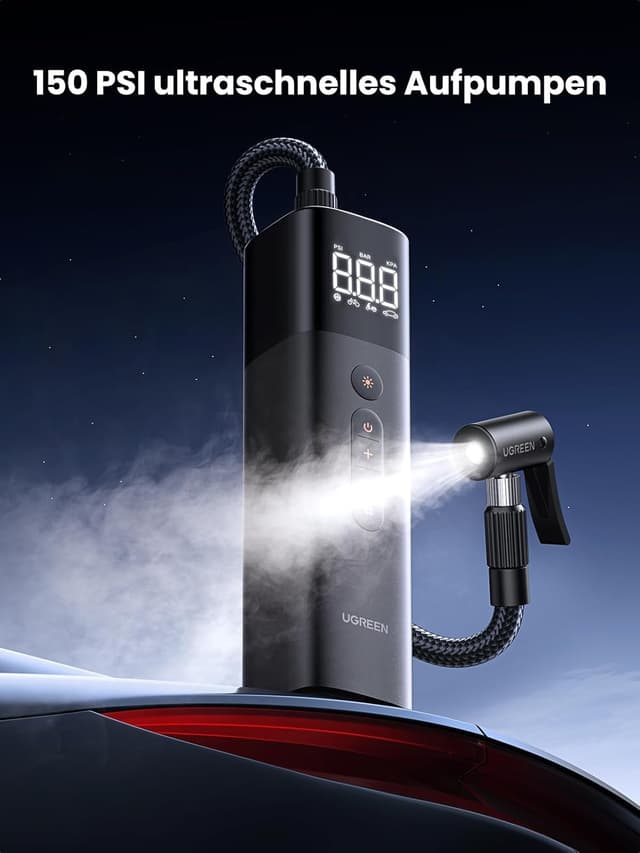 Thumbnail 2 de UGREEN Luftpumpe Kompressor 150 PSI