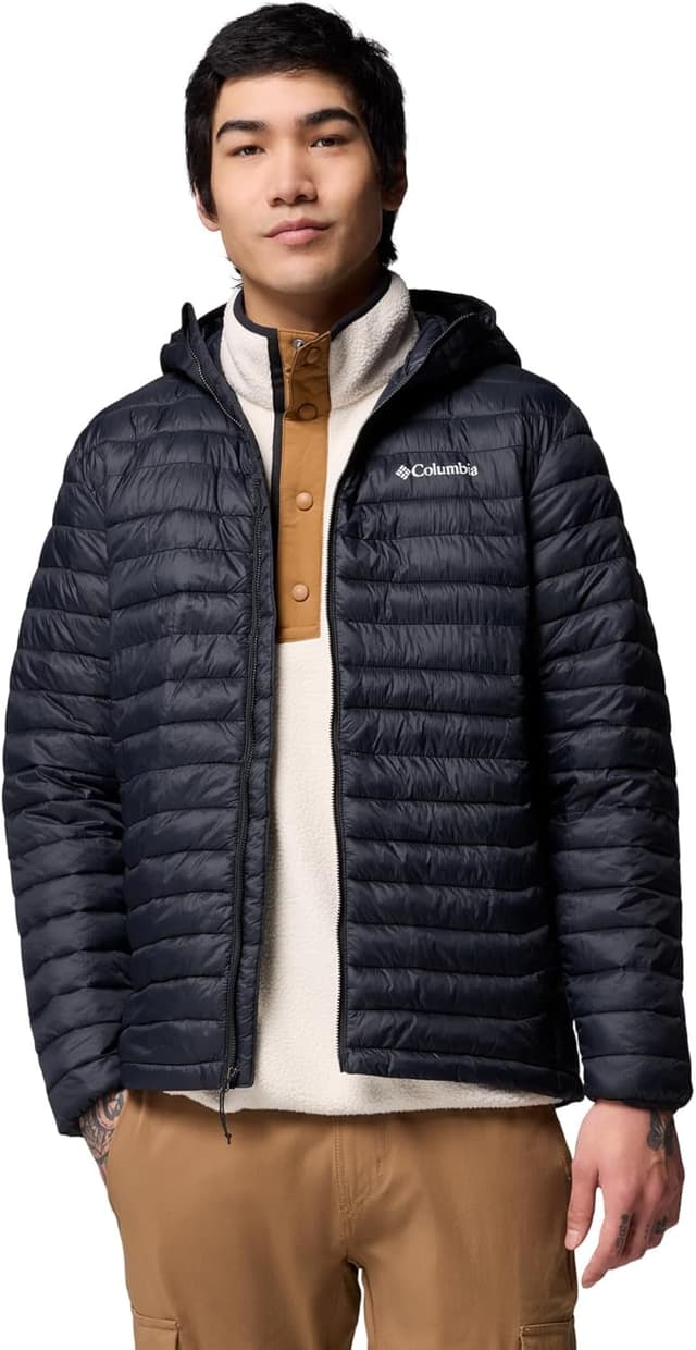 Detalle de Columbia Powder Pass Jacke mit Kapuze