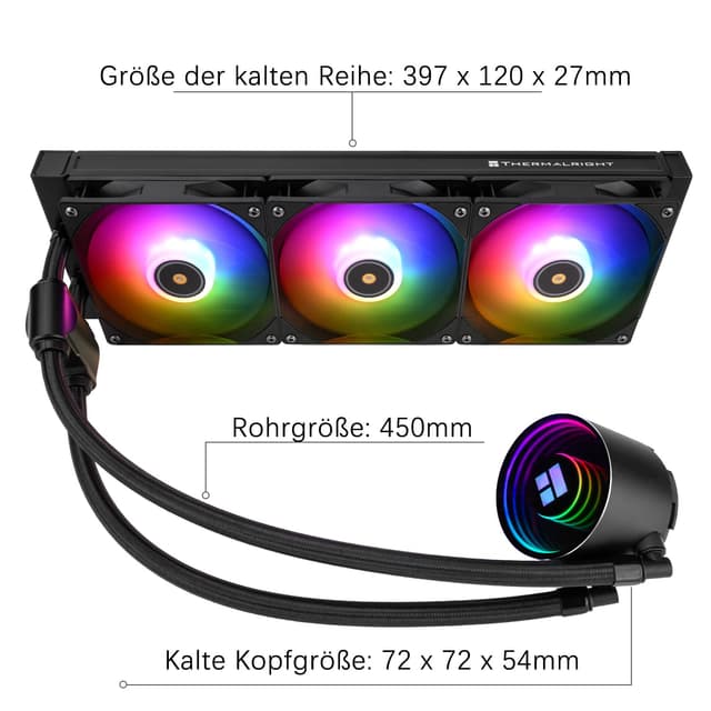 Thumbnail 4 de TR-Thermalright Frozen Notte 360 ARGB V2 360mm