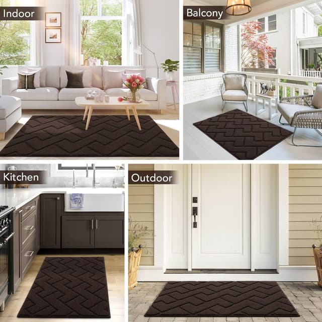 Thumbnail 6 de Biscpro Door Mat 119x180cm washable