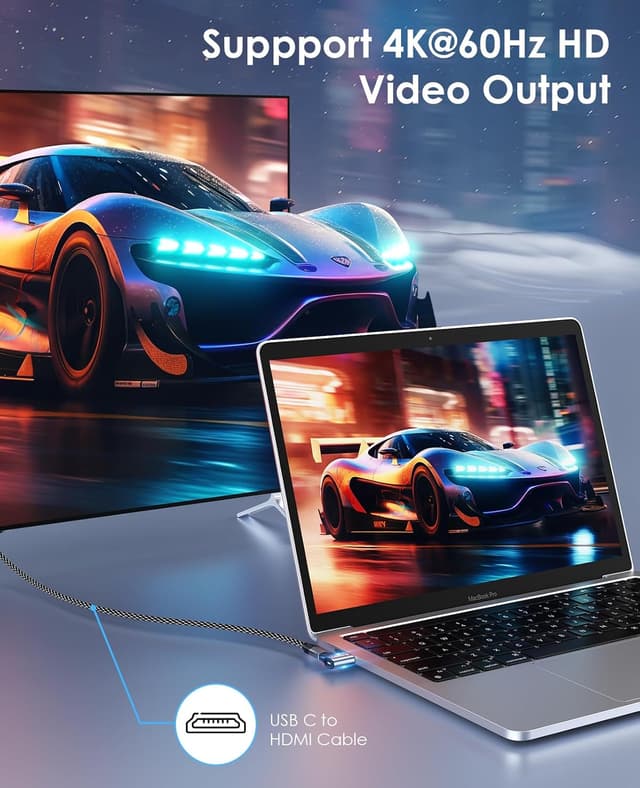 Thumbnail 5 de Magtame Adaptador USB C Magnético 90° – 240W ⚡