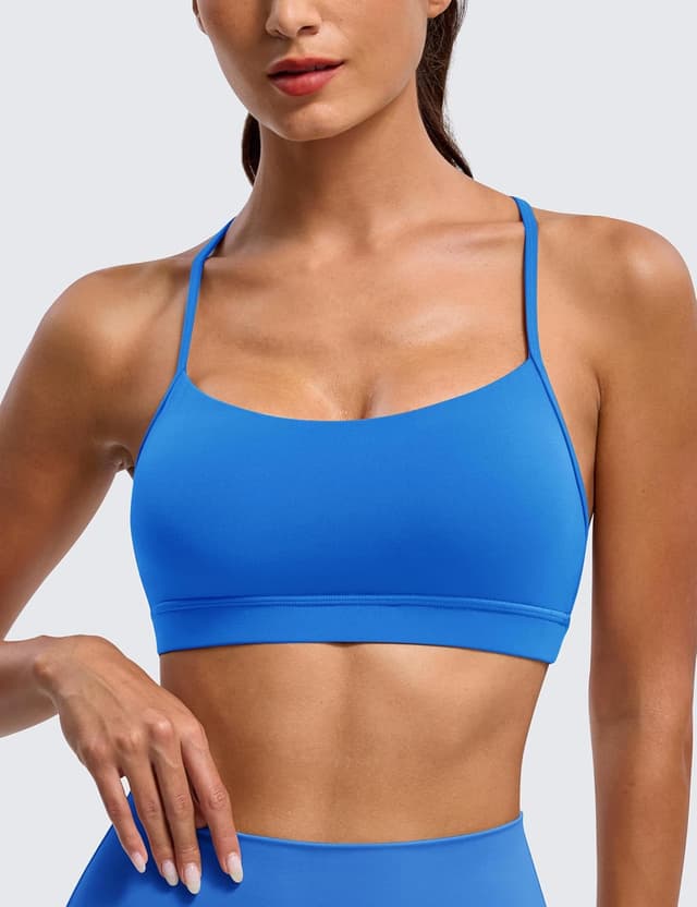 Detalle de BAYDI Clouduxi Y-Back Padded Sports Bra (Low Impact Yoga & Lounge) for Women