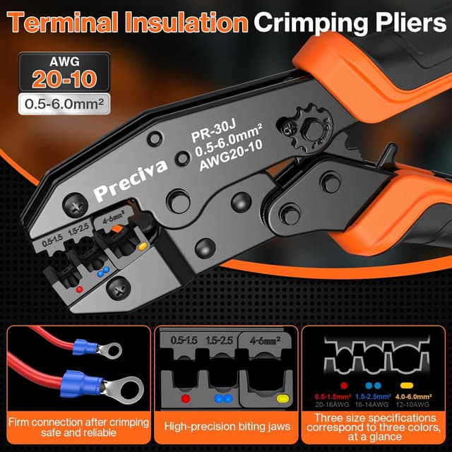 Thumbnail 3 de Crimpzange Set mit 425 Kabelverbindern