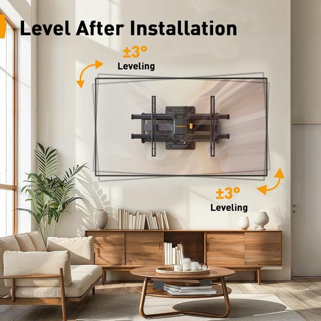 Thumbnail 4 de Perlegear Supporto TV Parete Girevole 60 kg