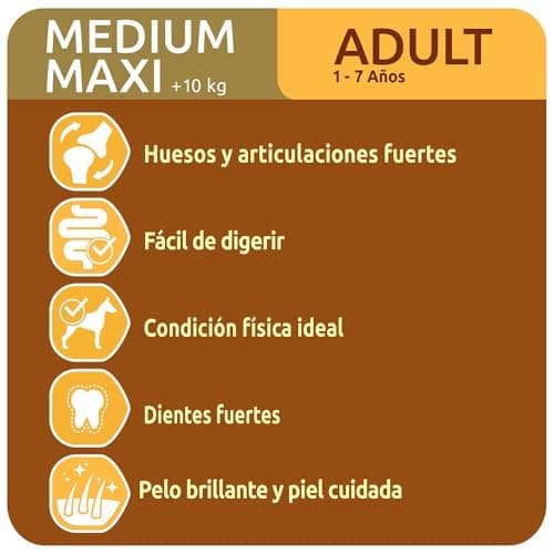 Detalle de ultima Medium-Maxi Adult Pollo 7,5kg