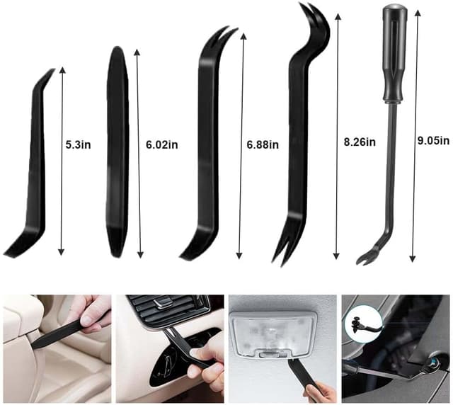 Detalle de Hochferr Metal Trim Removal Tool 24-pc Automotive Tool Kit with Storage Bag