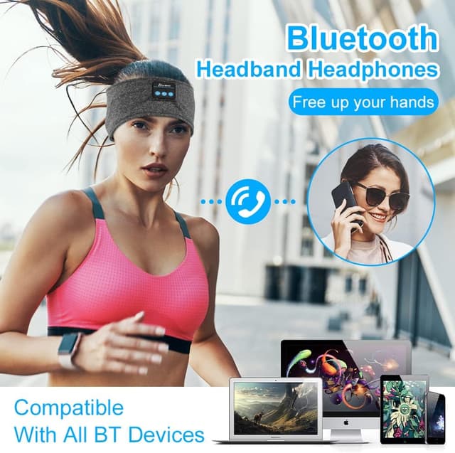 Thumbnail 4 de flintronic Bluetooth Sleep Headphones 180 mAh