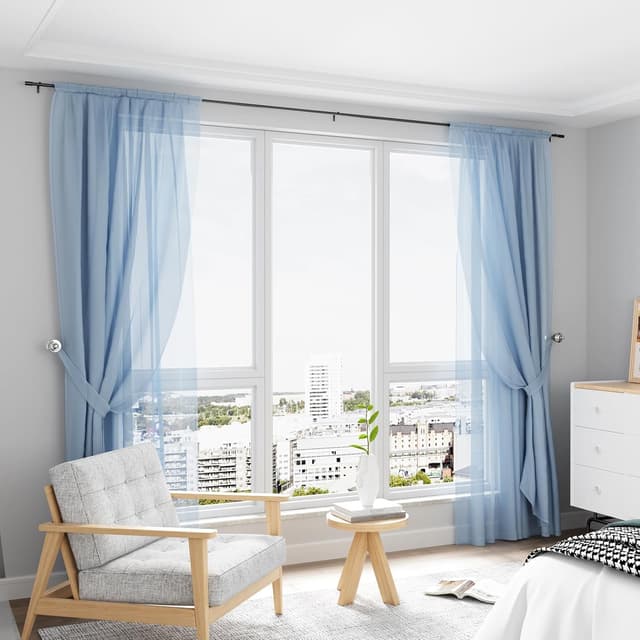 Thumbnail 4 de TRAROD 81-236 cm Black Curtain Pole