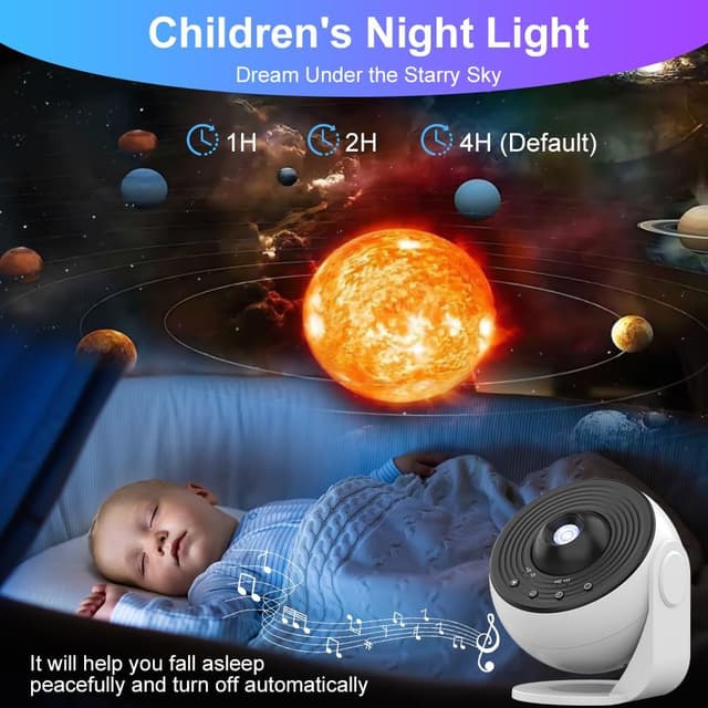 Thumbnail 5 de Adiwo Proyector de Cielo Estrellado 13 discos 🌌