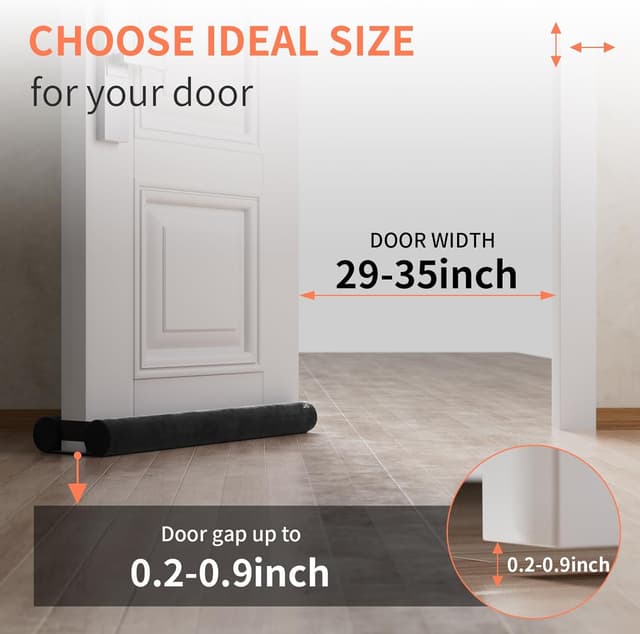 Thumbnail 1 de BKSAI Door Draft Excluder 75 cm draught excluder 🏠