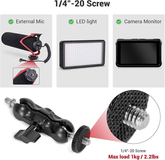 Detalle 2 de SMALLRIG Super Clamp 2164 for action cameras