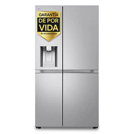 Detalle de LG GSLE91MBAB Frigorífico side by side 623 L, acero antihuellas