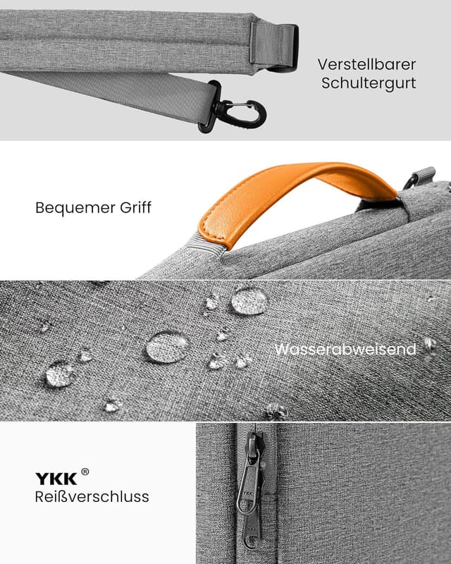Thumbnail 6 de tomtoc 360° Laptop Tasche für 13 Zoll – mit CornerArmor und 360° Rundumschutz