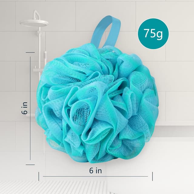 Detalle 2 de Extra Large Shower Puff Loofah Sponge