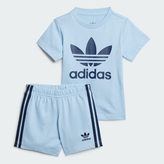 Imagen de Adidas Conjunto bebé camiseta y pantalón Azul en OfertitasTOP