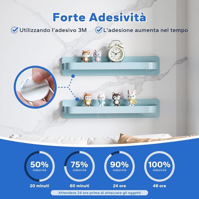 Detalle de HOMMAND Pads Biadesivo Extra Forte in schiuma EVA (60 pezzi) per casa, ufficio e auto