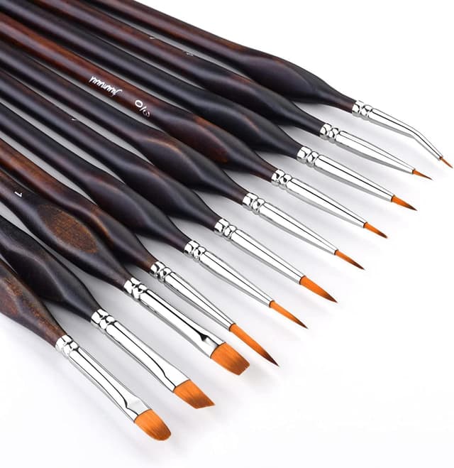 Thumbnail 6 de Pinselset Detailpinsel 11-teilig 🎨