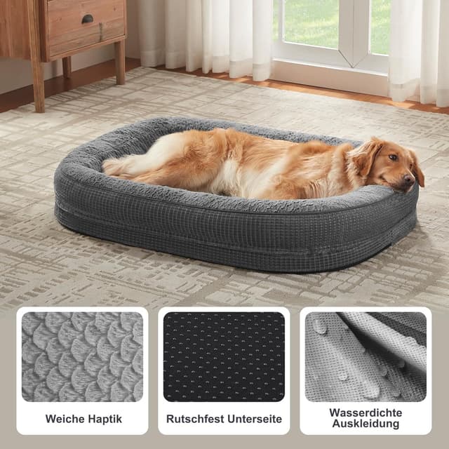 Thumbnail 6 de Pawk Orthopädisches Hundebett XL Memory Foam für große Hunde