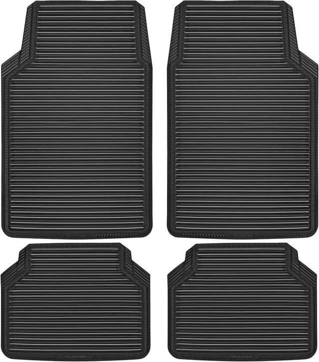 Detalle de CAR PASS Rubber Floor Mats 4-piece