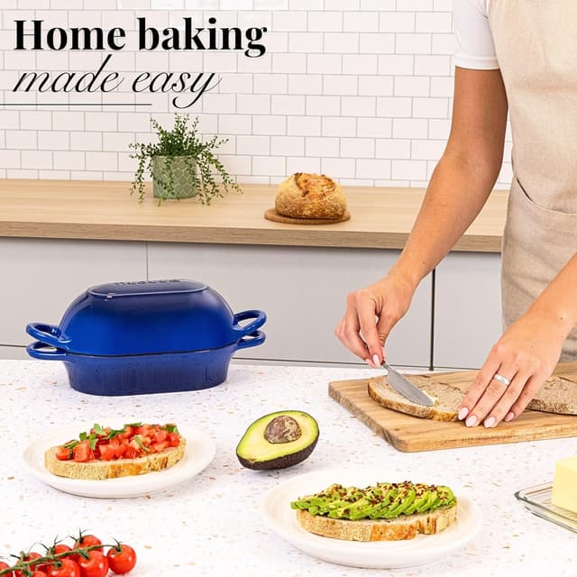 Detalle de Nuovva Sourdough Dutch Oven 4 qt loaf pot