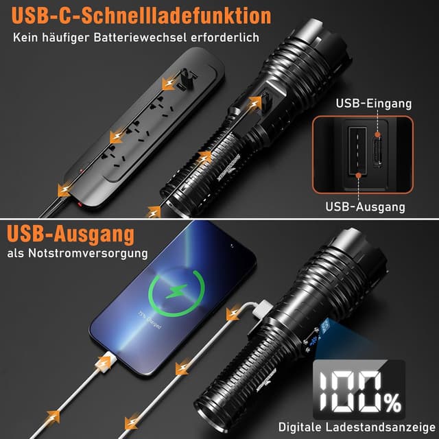 Thumbnail 5 de Shadowhawk S1695 LED Taschenlampe