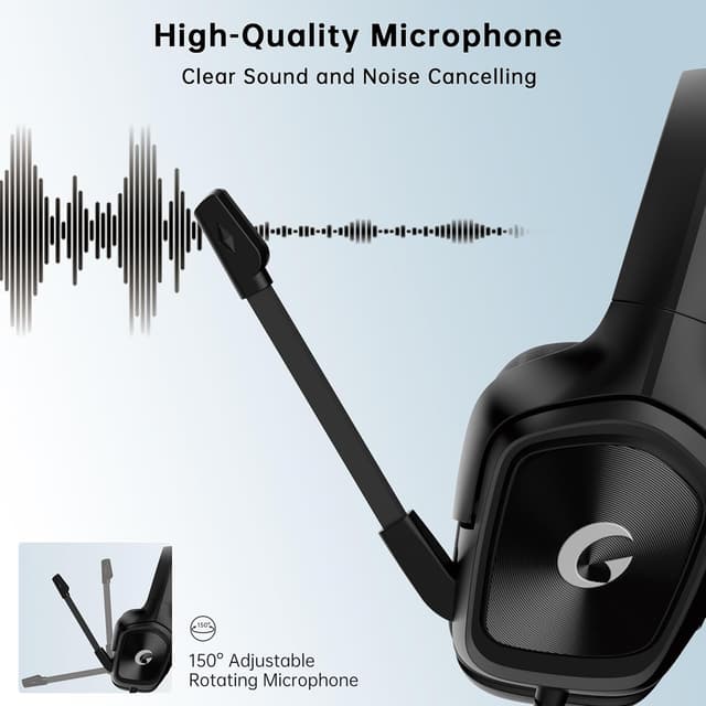 Detalle de Rumoon Gaming Headset 7.1 Surround Sound