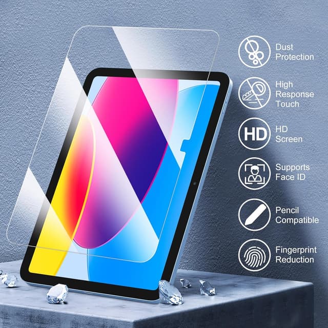 Detalle 1 de FINTIE iPad case screen protector set