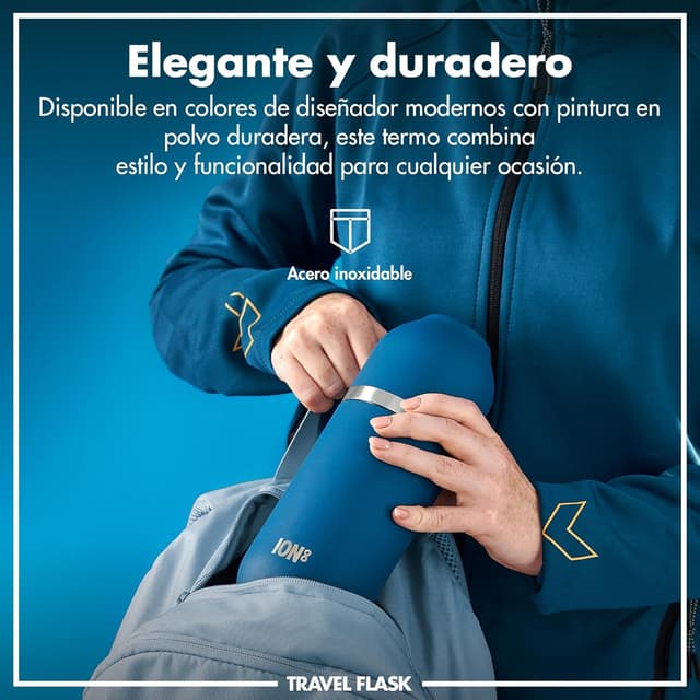 Thumbnail 5 de ION8 ThermoShield Botella Aislada 2 Tazas Tapa Magnética