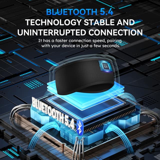 Thumbnail 3 de LC-dolida Schlafkopfhörer Stirnband