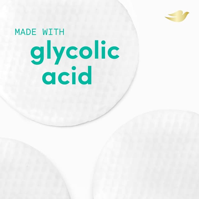 Detalle de Dove Deodorant Cleansing Pads for Women (Fresh Water Lily) — 60 Cooling, Odor-Neutralizing Wipes with Glycolic Acid