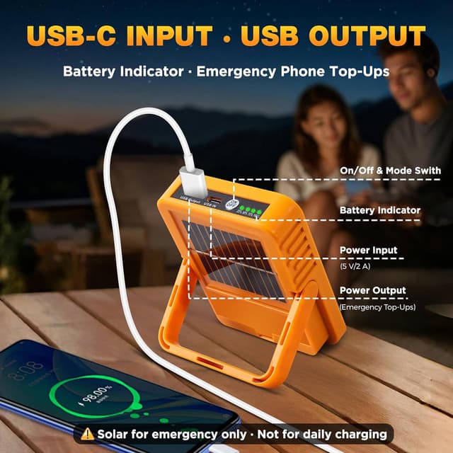 Thumbnail 6 de SOLAVN Rechargeable LED Work Light, 500 lm