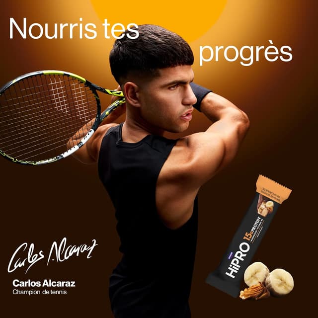 Thumbnail 3 de HiPRO Barre Protéinée Banane Beurre de Cacahète 45g ⚙