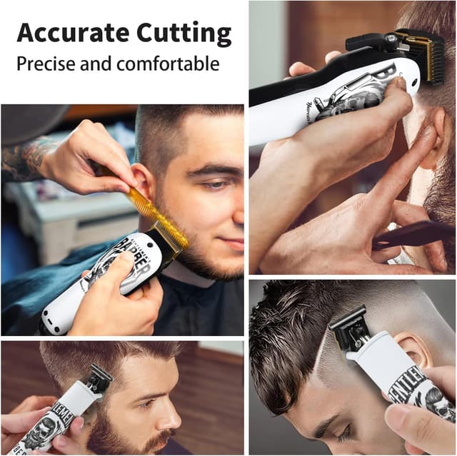 Detalle 2 de BESTBOMG Y4+T9 tagliacapelli 2000mAh ✂