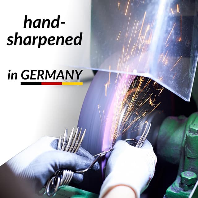 Thumbnail 6 de marQus Fußnagelschere „made in Germany“ mit sehr scharfer, handgeschliffener Klinge und Etui
