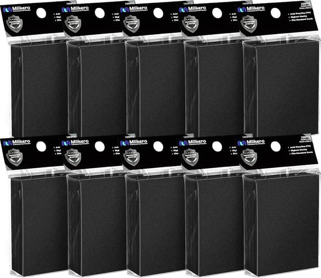 Imagen de Mlikero Card Sleeves 1000 Pack 🃏 en OfertitasTOP