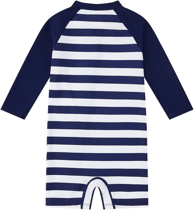 Detalle 2 de upandfast UPF 50+ toddler rashguard swimwear with full-length zipper