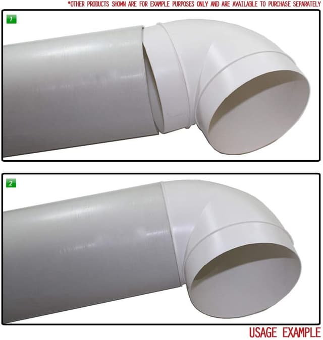 Detalle de Kair 90 Degree Elbow Bend 150mm (6 inch) Plastic Ducting Joint