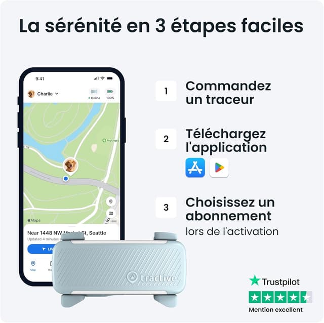 Thumbnail 6 de Tractive Collier GPS 2025