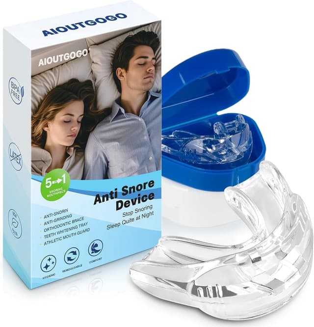 Imagen de Gouttière anti-ronflement TPE souple 2 pièces en OfertitasTOP