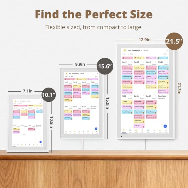 Thumbnail 4 de Dragon Touch Calendar 21.5" Digital Calendar 64GB