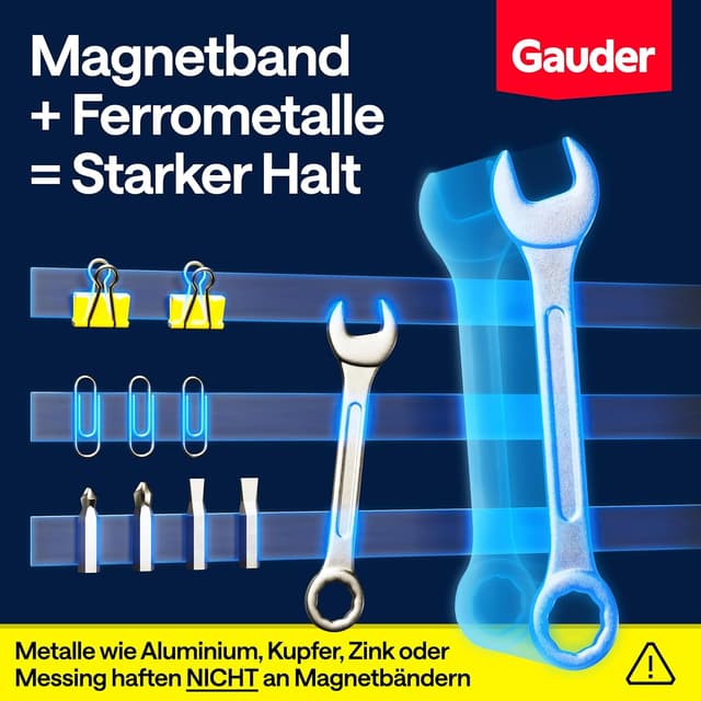 Thumbnail 3 de GAUDER Magnetband selbstklebend 3 m