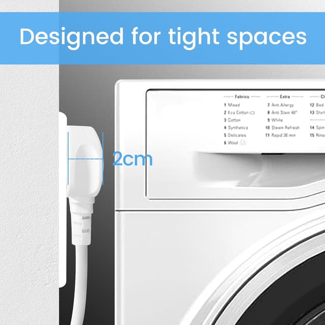 Thumbnail 1 de Single Plug Extension Lead 5m surge-protected 13A socket 🔌