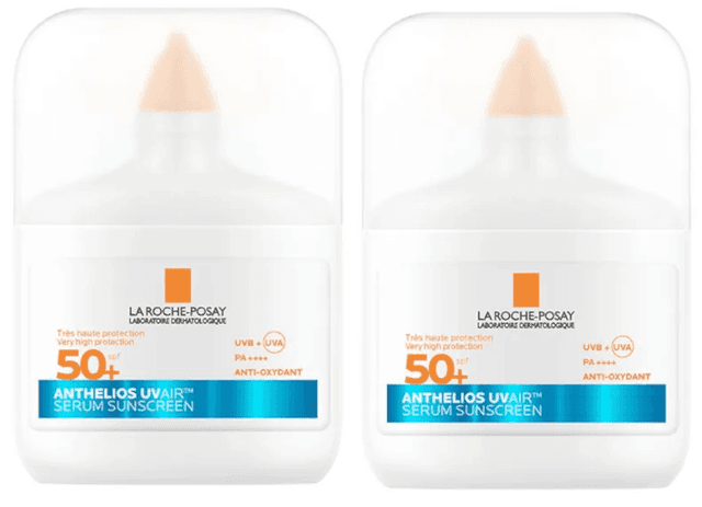 Detalle de La Roche-Posay Anthelios UVAIR SPF50+ 2x50 ml