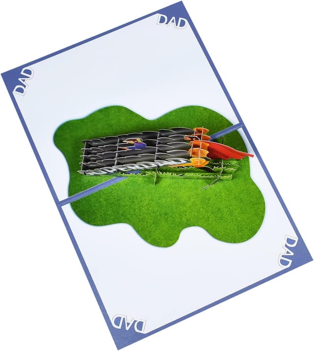 Thumbnail 6 de MMagic Ants Vatertag Karte „Super Dad“ – 3D Pop-up Glückwunschkarte zum Vatertag