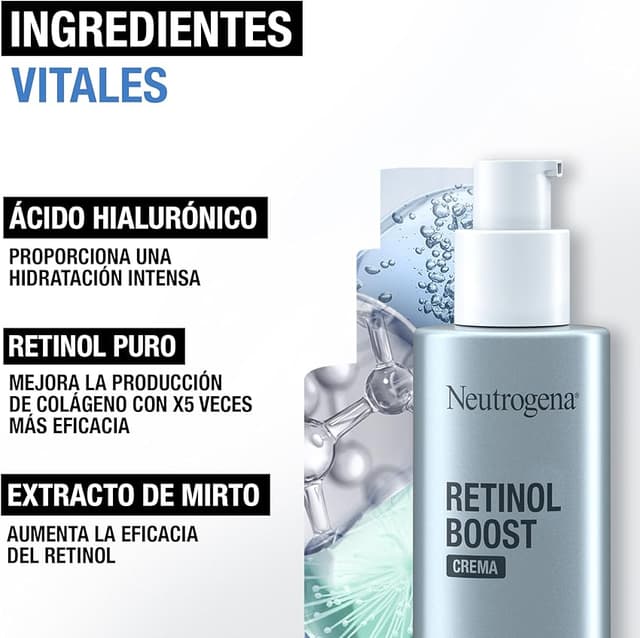 Thumbnail 4 de Neutrogena Anti-Age Retinol Boost 🌟 Crema Facial Juventud